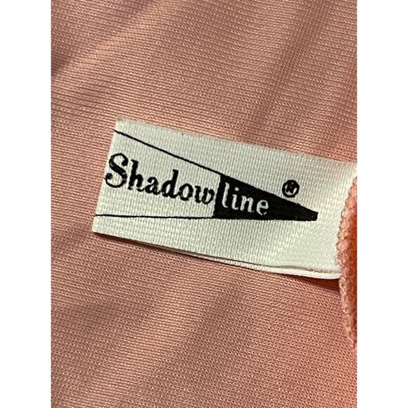 Vintage Shadowline Pink Nylon Lace Trimmed Granny Core 1970s Bed Jacket M NWOT - Picture 6 of 6